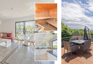 Ferienhaus Sonnendeck – Geräumiges Ferienhaus in Ückeritz mit Sauna, Garten und viel Platz für 12 Gäste