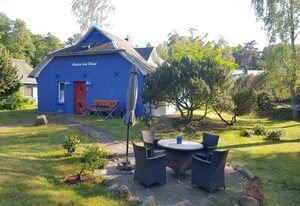 Blaues Strandhaus hinter der Düne - 1. Reihe, 20m zum Strand