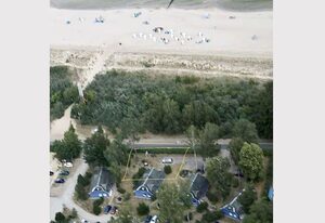 Blaues Strandhaus hinter der Düne - 1. Reihe, 20m zum Strand