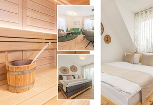 Ückeritz – Modernes Ferienhaus mit Sauna, Parkplatz & Nähe zum Strand
