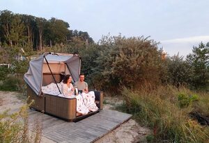 Schlafstrandkorb Ückeritz