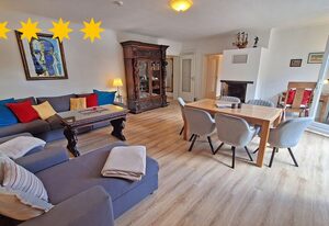Insellicht**** BRINKMANNHAUS 4-Sterne - groß fast am Strand Sauna Terrasse Grill