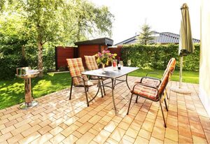 Ferienhaus Wolfgram mit Terrasse und Grillmöglichkeit