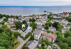 Villa Martha – Großzügige FeWo in Heringsdorf mit 2 Bädern, nur 300 m vom Strand entfernt