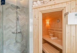 Ferienhaus Auszeitfischer – Ferienhaus auf Usedom im Fischerdorf im Grünen – mit Sauna & großem Garten