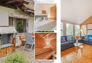 Ferienhaus Rad Kapitän – Geräumiges Ferienhaus in Heringsdorf mit Sauna & Seeblick – Ruheoase am Wasser