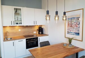 Strandstraße – Komfortable, ruhige und zentral gelegene Ferienwohnung Seeschwalbe auf Borkum