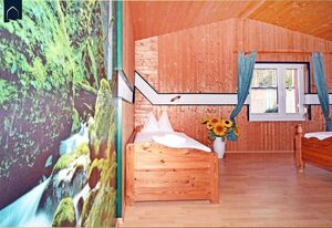 Ferienhaus Zirchow 2 – Gemütliches Ferienhaus in Zirchow mit Garten & Kamin, nahe See und Wald