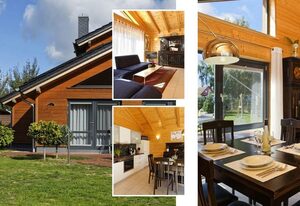 Ferienhaus Villa Riesling – Geräumiges Ferienhaus mit Garten, Sauna & Kamin – nur 500 m zum Strand