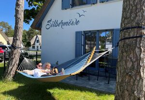 Ferienhaus Silbermöwe 136qm drei SZ- Sauna & Kamin – Ferienhaus Silbermöwe-136 qm mit Sauna, Kamin & 2 Terrassen