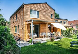 Strandgrau - mit Sauna, Kamin und Terrasse