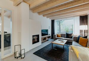 Strandgrau - mit Sauna, Kamin und Terrasse