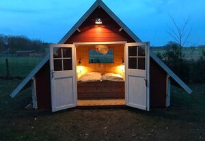 HavelFinn - Finnhütte, Sauna - rustikale Ferien auf dem Land