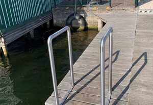 kleine Ferienwohnung direkt am See – Ferienwohnung Zitteraal