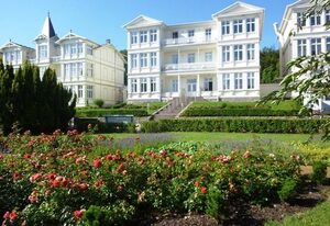 *****Düne25 ++mit MEERBLICK und nur 10m vom Strand++ – Wohnung mit 2 Schlafzimmer und Kamin, App. 3