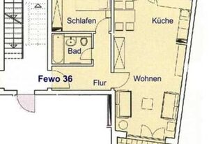 Residenz Bellevue Fewo 36 - Fewo.cc Herrmann – Whg.36, 1.OG, 2-Zimmer, Zinnowitz