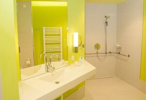 TraumHaus im Elsterpark – Doppelzimmer, Dusche/WC