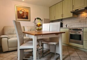 Ferienhaus am Kleinbauernhof Gersdorf bei Kühlungsborn – 3-Raum-Ferienhaus (max 4 Pers, 55m²) mit Gartenterrasse