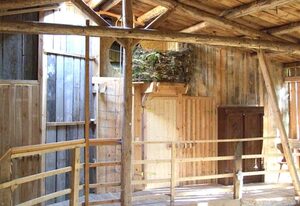 Scheune Landliebe in Holz und Lehm