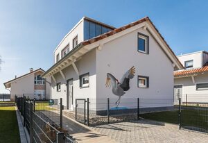 Naturpark-5 Sterne Ferienhaus-Kamin-Sauna-See – Ferienhaus Kranich