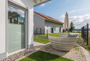 Exklusives Ferienhaus mit Sauna-Garten-See-Entertainment – Ferienhaus Am Schilf