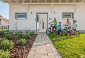 Exklusives Ferienhaus mit Sauna-Garten-See-Entertainment – Ferienhaus Am Schilf
