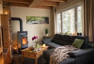 Ein Ferienhaus am  See