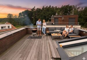 Ferienhaus Pepe` mit großer Dachterrasse und Seeblick