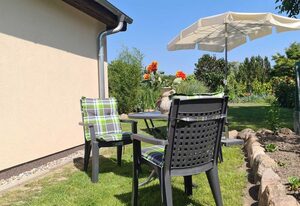 Garten-Ferienhaus Blengow Ostseebad Rerik – 1-Raum-Gartenhaus (48m², 2+1 Personen)