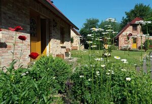 Ferienhof Landhäuser Mechelsdorf nahe Ostseebad Kühlungsborn – 4-Raum-Landhaus (4) mit Sauna und Kamin (86m²)