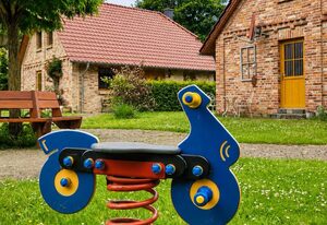 Ferienhof Landhäuser Mechelsdorf nahe Ostseebad Kühlungsborn – 4-Raum-Landhaus (4) mit Sauna und Kamin (86m²)