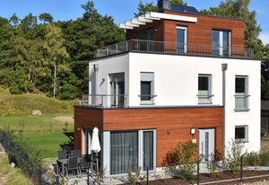 5 Sterne-Naturpark-See-Sauna-Kamin-Hund110m² – Ferienhaus  Silberreiher