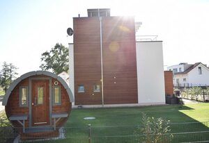 5 Sterne-Naturpark-See-Sauna-Kamin-Hund110m² – Ferienhaus  Silberreiher