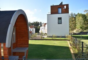 5 Sterne-Naturpark-See-Sauna-Kamin-Hund110m² – Ferienhaus  Silberreiher