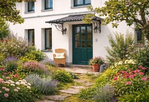 Mira Belle Fewo 2 mit Indoor Pool und Sauna – Großzügige Ferienwohnung mit Garten, Pool, Sauna und Terrasse