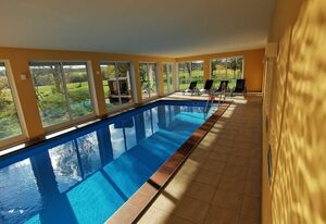 Mira Belle Fewo 1 mit Indoor Pool und Sauna – Exklusive Ferienwohnung mit Indoor-Pool, Sauna und großzügiger Terrasse