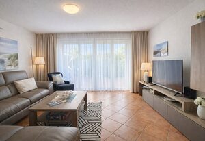 Ferienhaus Klüver – Ferienhaus mit 82 m², 2 Schlafzimmer, Terrasse mit Strandkorb, für 4 Personen