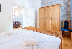 Ferienhaus Achtern mit Terrasse, Kamin und 2 Schlafzimmern