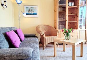 Meerglück im Dünengarten mit Balkon & Meerblick OFC 20