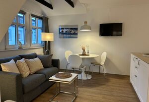 Ferienwohnung-juist-strandburg 307 für 2 bis 3 Personen mit Schwimmbad und Sauna
