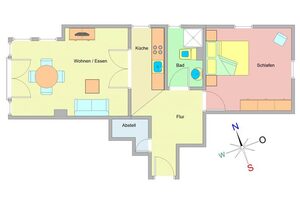 Fr.-Borgwardt-Straße 29 Whg. Kuehl11 . – Haus Kühlung Whg. 11