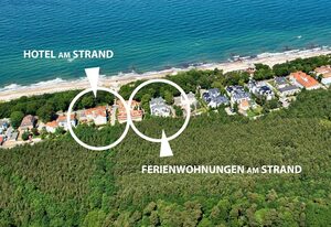 FeWo Am Strand / Strandvilla Belvedere (Ostseeallee) – FW 45, Ferienwohnungen am Strand - max. 4 Erw. Personen