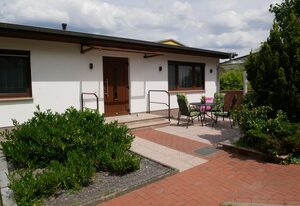 Ferienwohnungen Ramthun mit Terrasse – Ferienwohnung Gartenblick