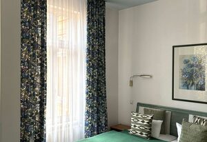 Die Villa Hentzel – Economy-Zimmer mit französischem Bett (1,40 x 2,00 m)