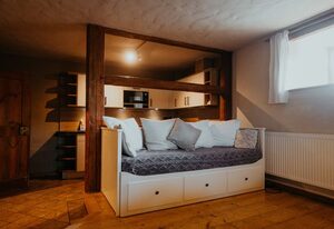 Urlaub im historischen Rittergut Positz aus dem 16. Jahrhundert - Außergewöhnliche Ferienwohnung für  8 - 10 Personen