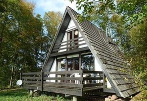 Feriendorf Sulzfeld – Ferienhaus Amsel mit Terrasse