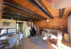 Feriendorf Sulzfeld – Ferienhaus Amsel mit Terrasse