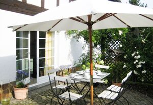 Landpension Bocka – Ferienwohnung 2, Balkon, 1 Schlafzimmer, max. 4 Personen