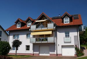 Ferienwohnung Rhöner Bergblick – Ferienwohnung mit zwei Balkonen