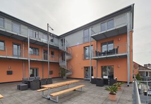 AK-Rent Wohlfühlappartments "Natur &amp; Flair" – FW: Natur &amp; Flair (65qm mit 1 Wohn-/Schlafraum, 1 Schlafraum Doppelbett, 1 Schlafraum Etagenbett, Wohnküche, Du,WC)